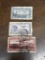 Set of 3 Vintage Aviation Postage Stamps