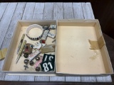 Box Lot of Vintage Trinkets & Small Collectibles
