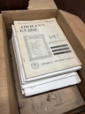 Box Lot of Vintage Airman’s Guide Magazines – FAA