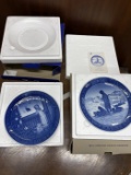 Royal Copenhagen Christmas Plates – 1978 & 1982 Pair