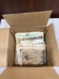 Box of Vintage Postcards