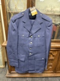 Air Force Uniform Jacket with Silver Buttons