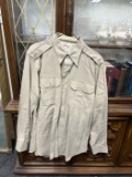 Tan Long Sleeve Military Shirt – “Centennial” Label