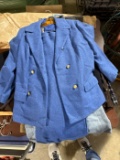 The Villager Size 10 blue womens outfit