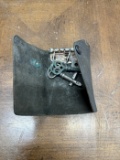 Leather Pouch with Clock Keys