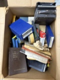 Box of Vintage Photography Items