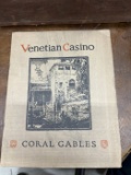 Venetian Casino, Coral Gables Booklet