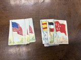 Vintage International Flag Trading Cards