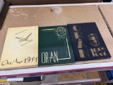 Lot of Orange  Yearbooks
