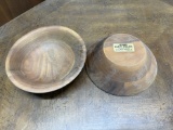 2 Ozark Black Walnut Bowls