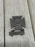 STERLING SILVER Vintage Carbine Medal