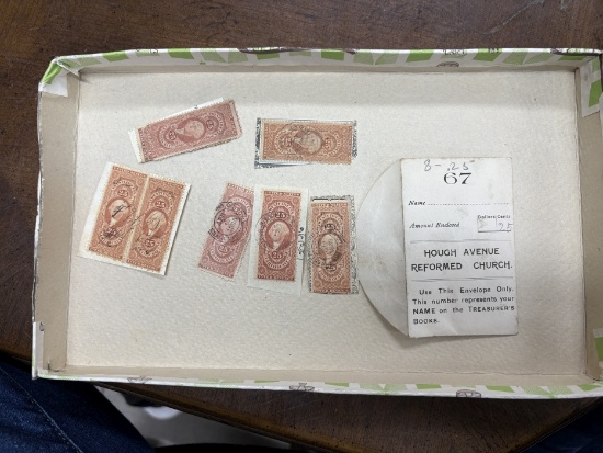 Group of Early 2¢ Washington Stamps