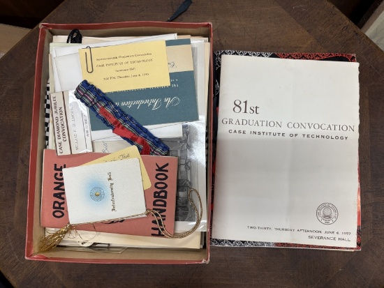Case Institute of Technology Memorabilia Box