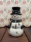 Ceramic Snowman Luminary