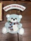 Beary Christmas Wooden Sign
