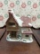 Winter Cottage House Figurine