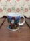 Santa Mug with Vintage Artwork