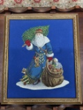Vintage Santa Art