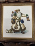 Vintage Santa Art