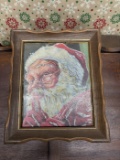 Santa Art Framed