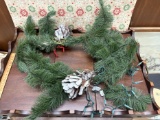 Pine Garland w/ Cones & Lights