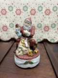 Santa Toy Bag Figurine