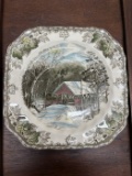 Johnson Bros Friendly Village Plate