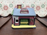Ceramic Railroad Station House