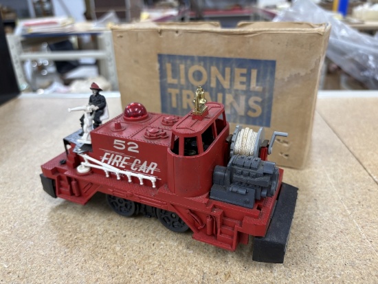 Lionel No. 52 Fire Car Engine | Art, Antiques & Collectibles Toys Toy ...