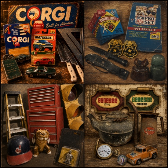 HUGE 600+ LOTS House & Barn Clean-Out Auction!