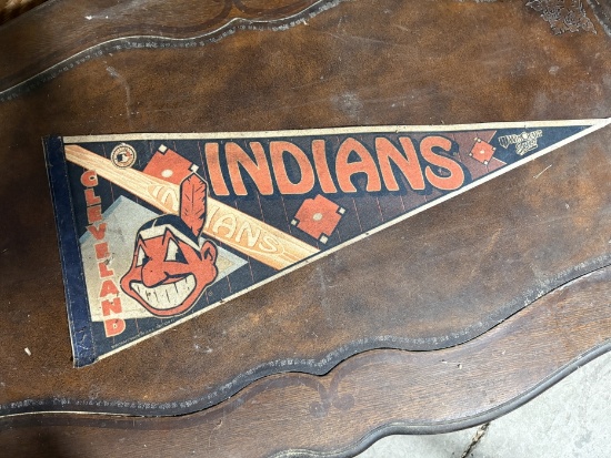 Vintage Cleveland Indians Pennant