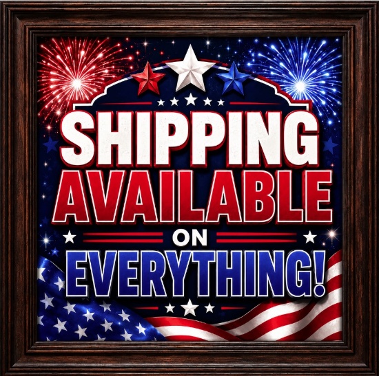 SHIPPING  AVAILABLE  ON  EVERYTHING!!!