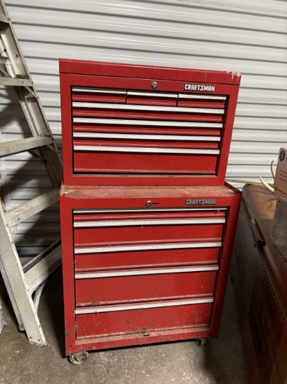 Craftsman Rolling Tool Chest With Top Box