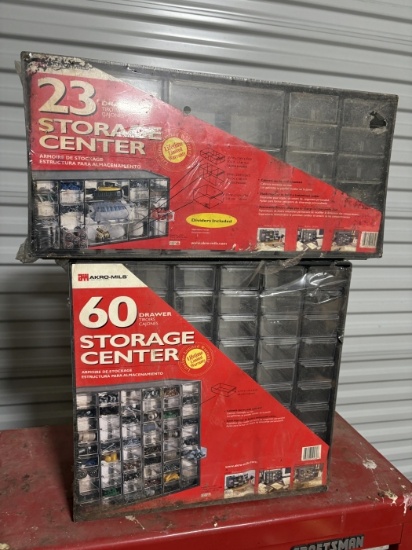 Akro-Mils 23 And 60 Drawer Storage Centers