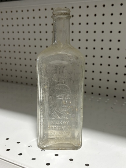 Antique Embossed Kidney Medicine Bottle