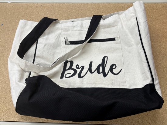 Bride Canvas Tote Bag