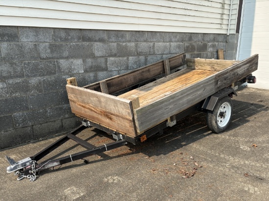 4'x8' Single Axle Utility Trailer - 1,450 lbs GVWR