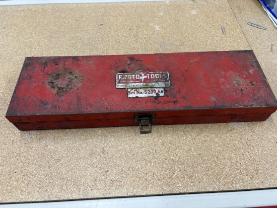 Vintage Proto Tools Metal Tool Box