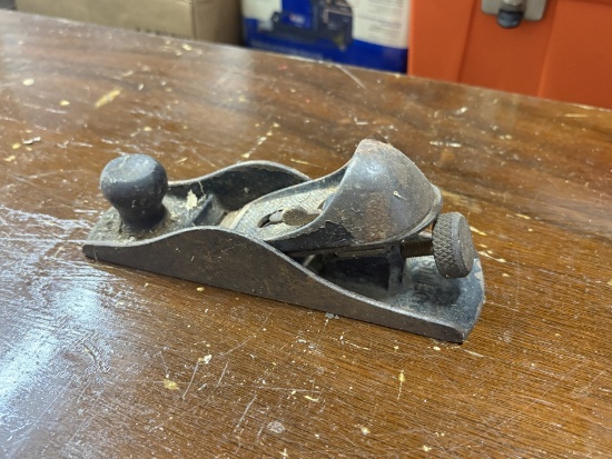 Vintage Metal Block Plane / Hand Plane
