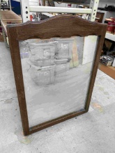 Wooden Framed Mirror