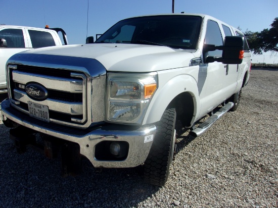 Ford F250 Super Duty XLT 4X4 2013    (TITLE)(KEY)