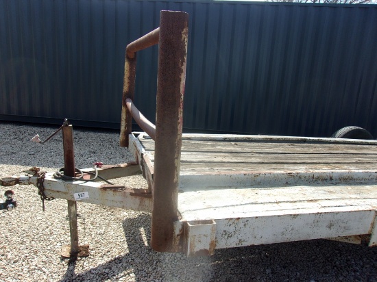 Shop Built Tilt Trailer 20' (REG. & 130U ONLY)