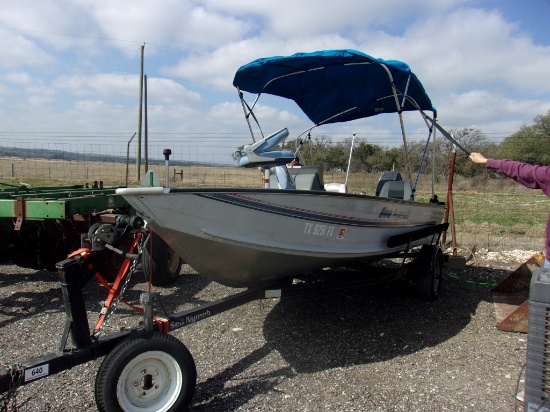 1992 Sea Nymph FM160 16'5" Boat (3Titles;1KEY)