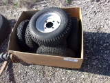 Tires on Rims (8) 4.80/4.00-8