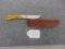Moore Maker Yellow Bone Knife w/Sheath
