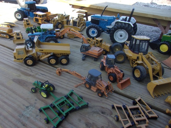 Assorted Metal Toys