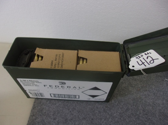 AMMO-(420)Rounds 5.56 in Ammo Box