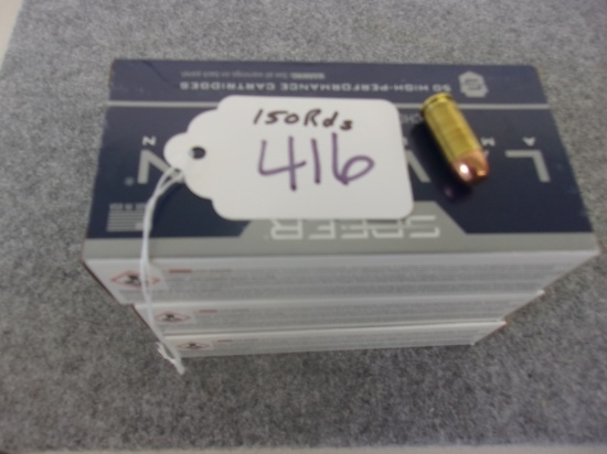 AMMO-(150) 40 Smith & Wesson FMJ