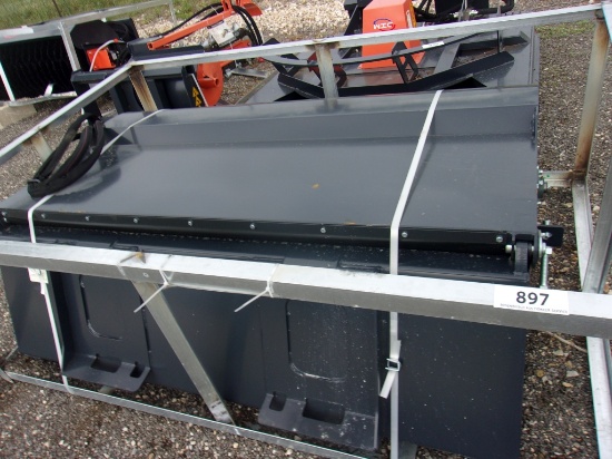 Skid Steer Box Broom Sweeper