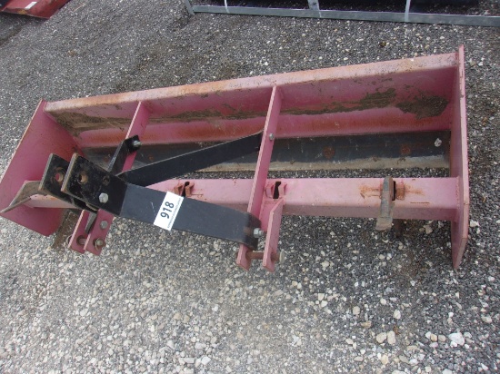 6' HD Mahindra 3-Pt. Boxblade